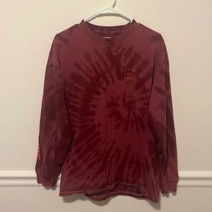 Huf longsleeve tie die T-shirt (Men’s medium)